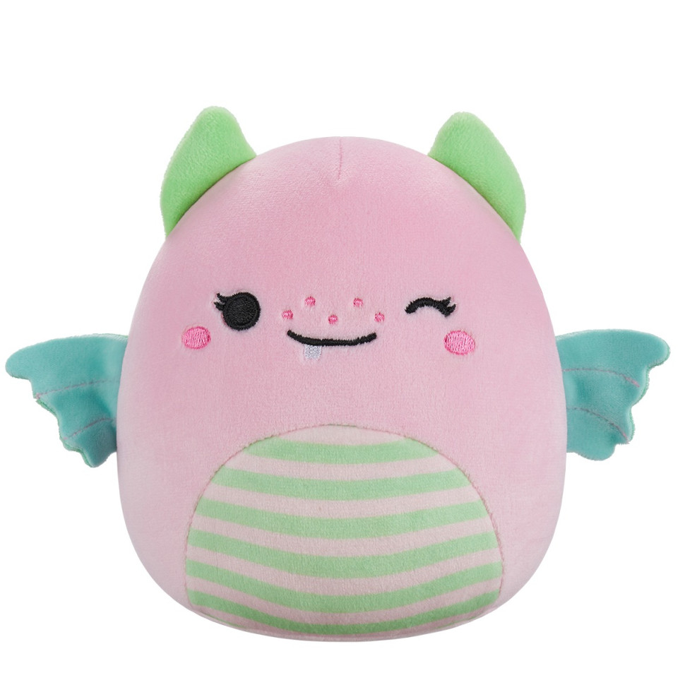 Детская мягкая игрушка Розовый дино Squishmallows SQER01180, 13 см