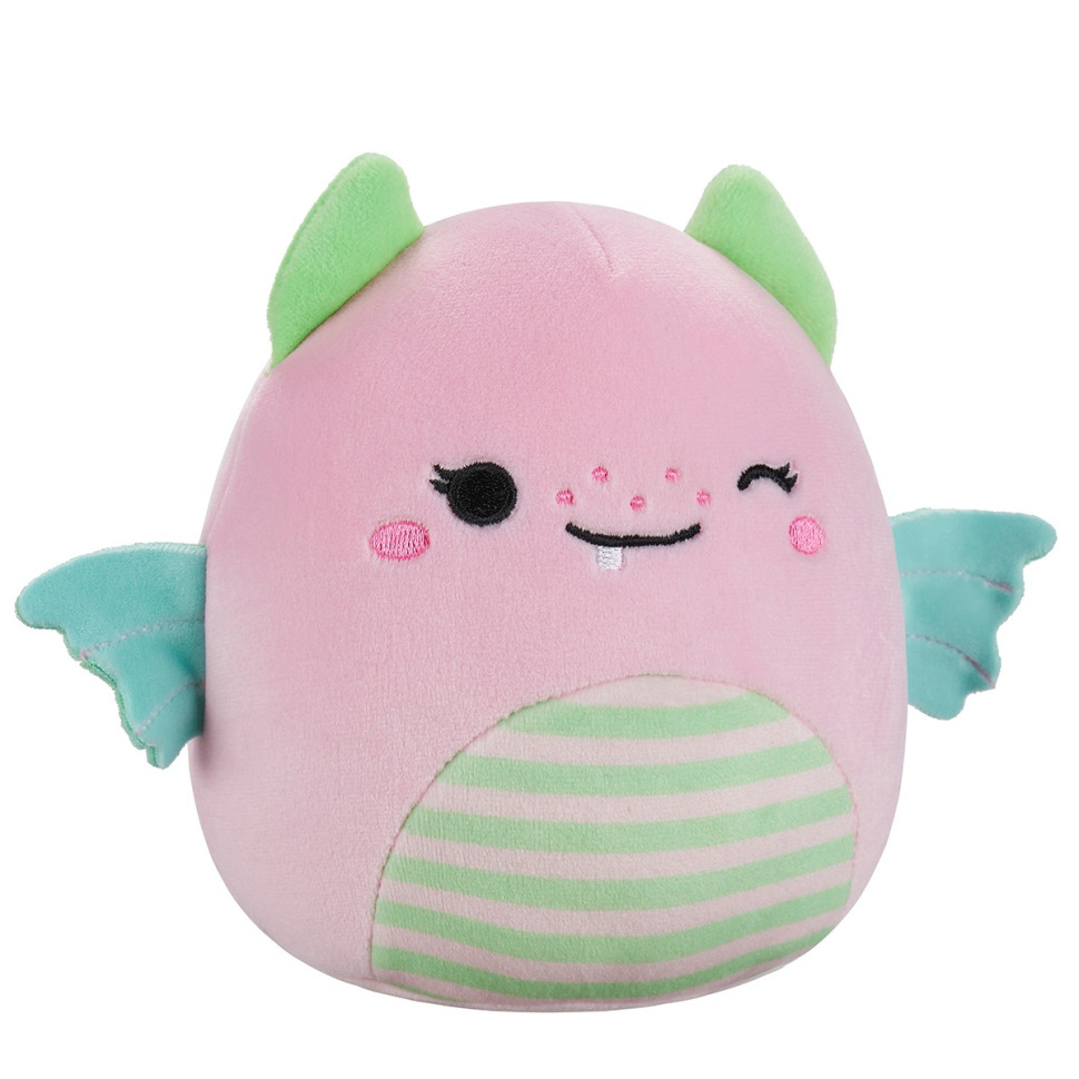 Детская мягкая игрушка Розовый дино Squishmallows SQER01180, 13 см