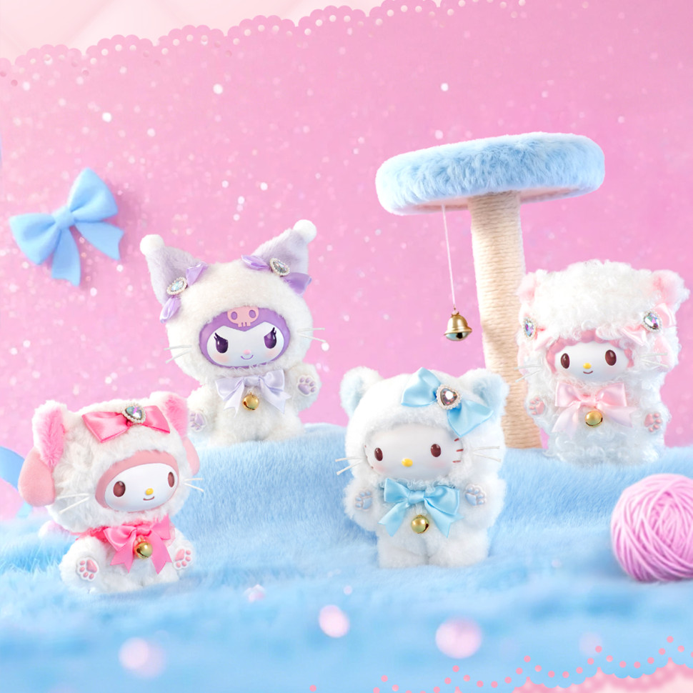М’яка іграшка-сюрприз на кліпсі Мрія з бантиком Pop Top SANRIO 25MR-015