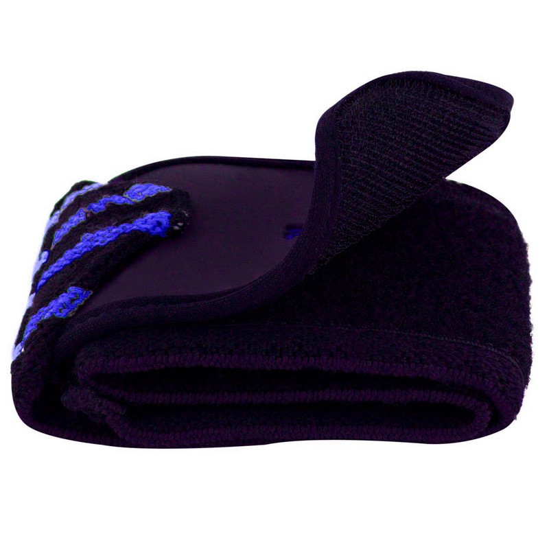 Кистевые бинты 3081 Gym WristT Wraps PowerPlay PP_3081_Blue, Черно-Синие