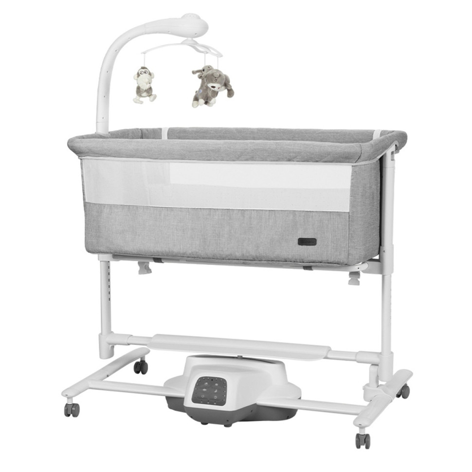 Дитяче ліжечко-гойдалка 3 в 1 Bloom Carrello CRL-10304 Anchor Grey