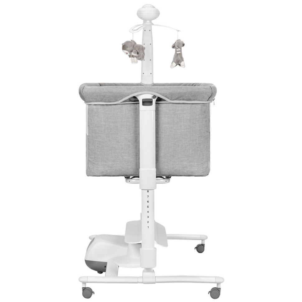 Дитяче ліжечко-гойдалка 3 в 1 Bloom Carrello CRL-10304 Anchor Grey