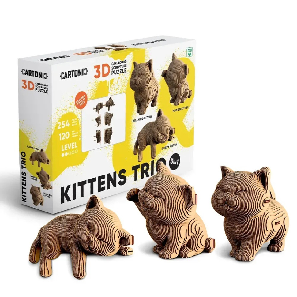 Картонний конструктор 3D Puzzle 