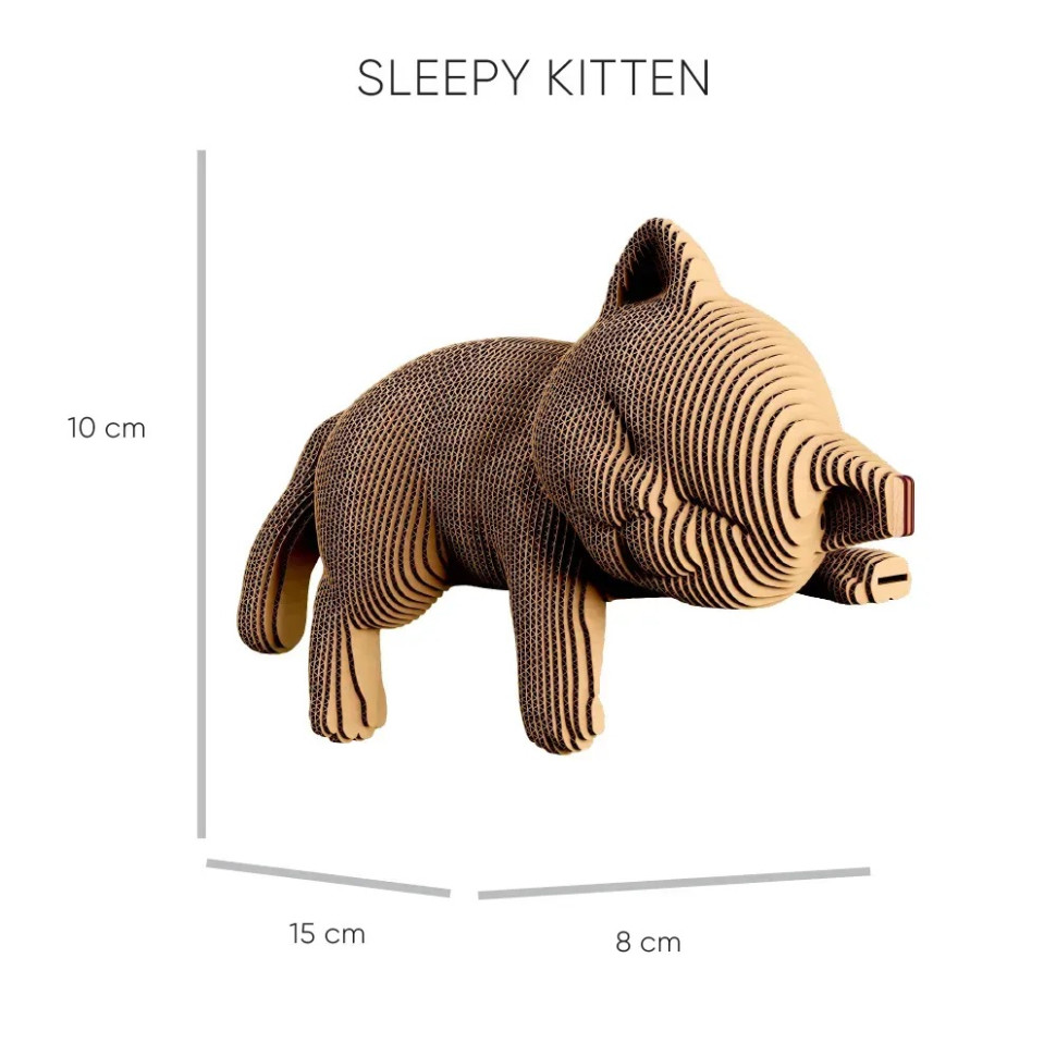 Картонний конструктор 3D Puzzle 