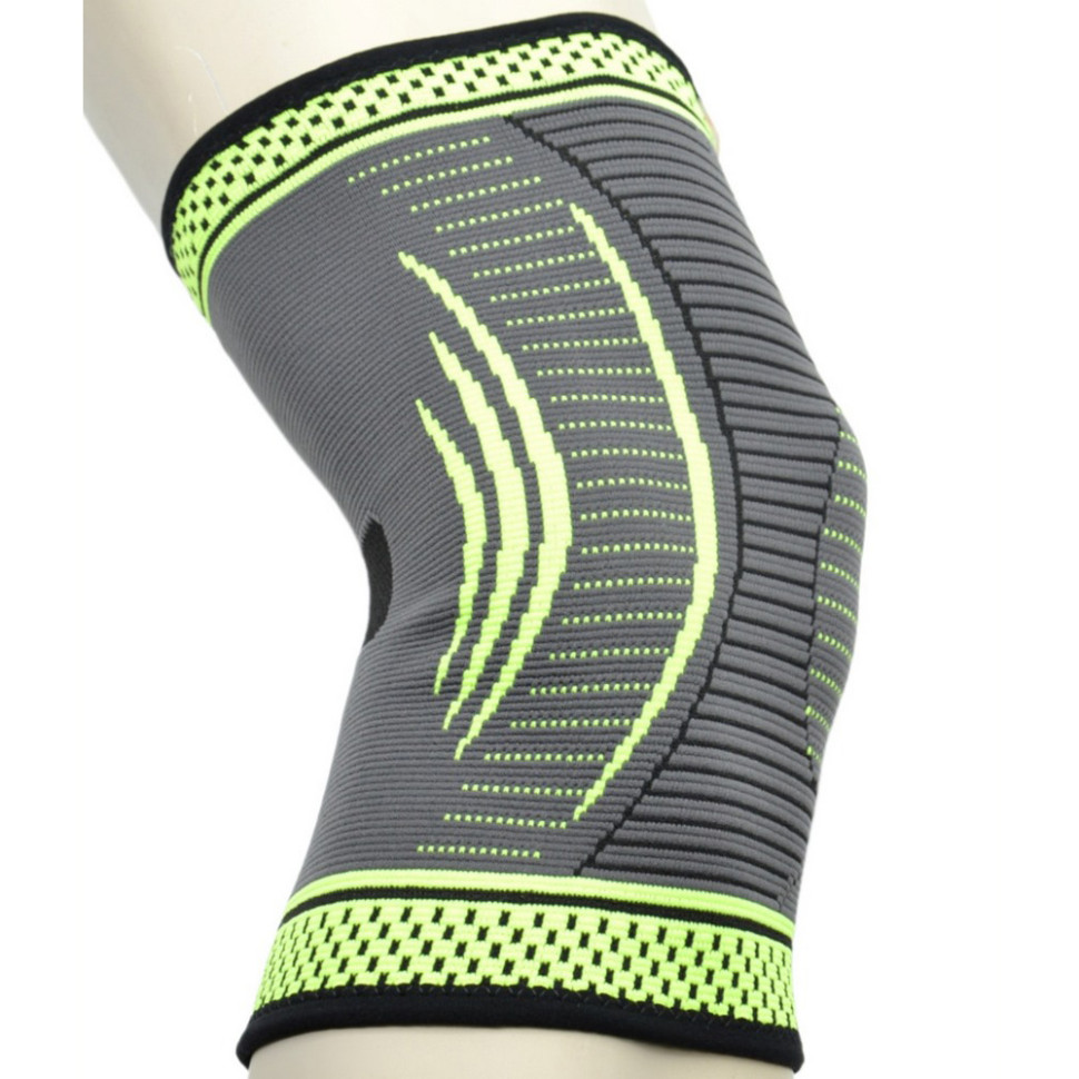 Компрессионный наколенник MFA-284 3D Compressive knee support MadMax MFA-284_S, green, S