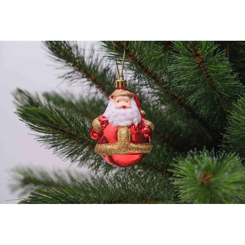 Елочное пластиковое украшение