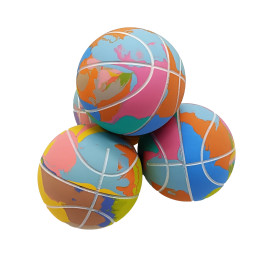 Мяч прыгунок "Баскетбольный" Bambi PR2520 в ассортименте Мяч прыгунок "Баскетбольный" Bambi PR2520 в ассортименте