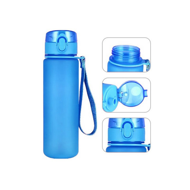 Спортивна пляшка для води AquaFlow EasyFit EF-7003-BE 600 мл, синя