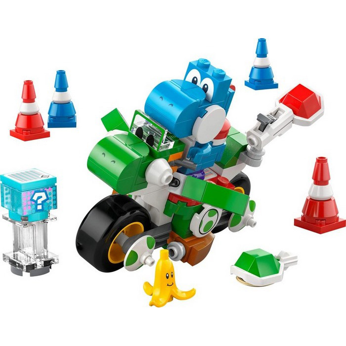 Конструктор Super Mario Mario Kart – Yoshi Bike LEGO 72031, 133 детали
