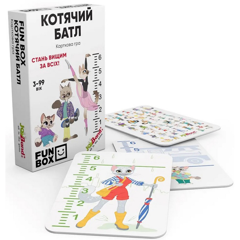 Карткова гра Котячий батл FunBox JoyBand-Bontoy FB0003