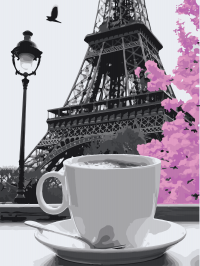 Картина по номерам Art Craft "Кофе в Париже" 40х50 см 11208-AC