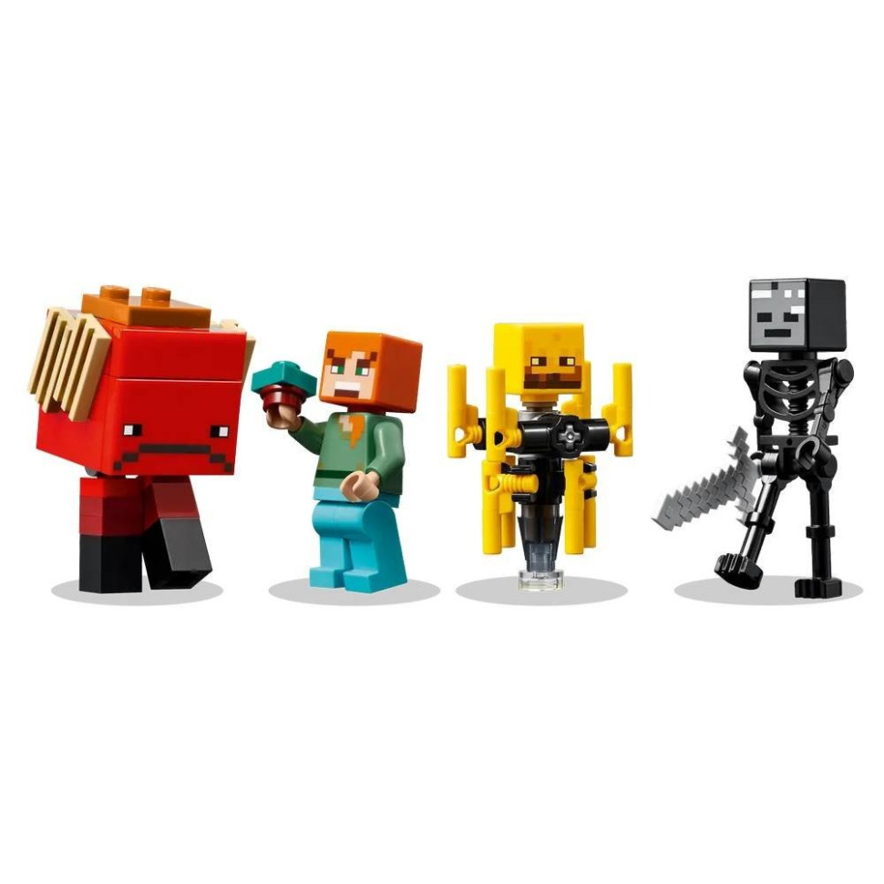Конструктор Битва с лавой в Незере LEGO 21266, 99 деталей