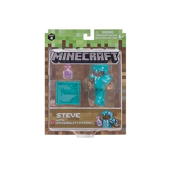 Колекційна фігурка Minecraft Steve with Invisibility Potion серія 4 19976M по цене 294 грн.