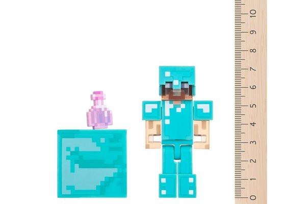 Колекційна фігурка Minecraft Steve with Invisibility Potion серія 4 19976M