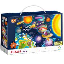 Пазл детский "Космос" DoDo Toys 300141, 100 элементов