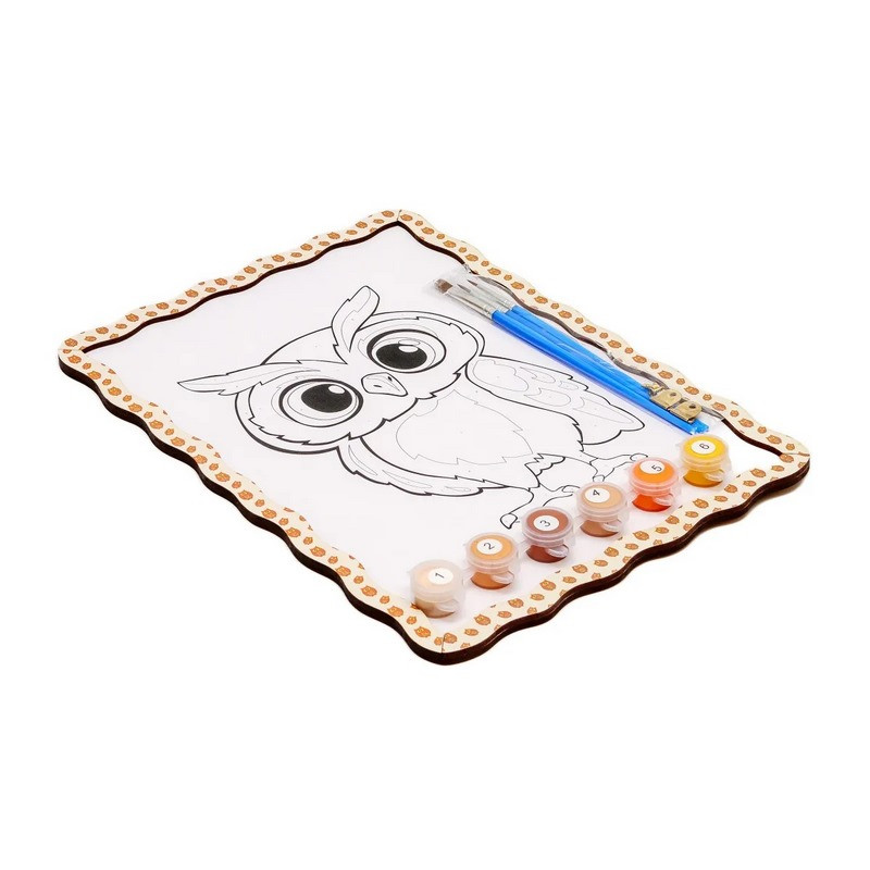 Дитячий набір для розпису по дереву 