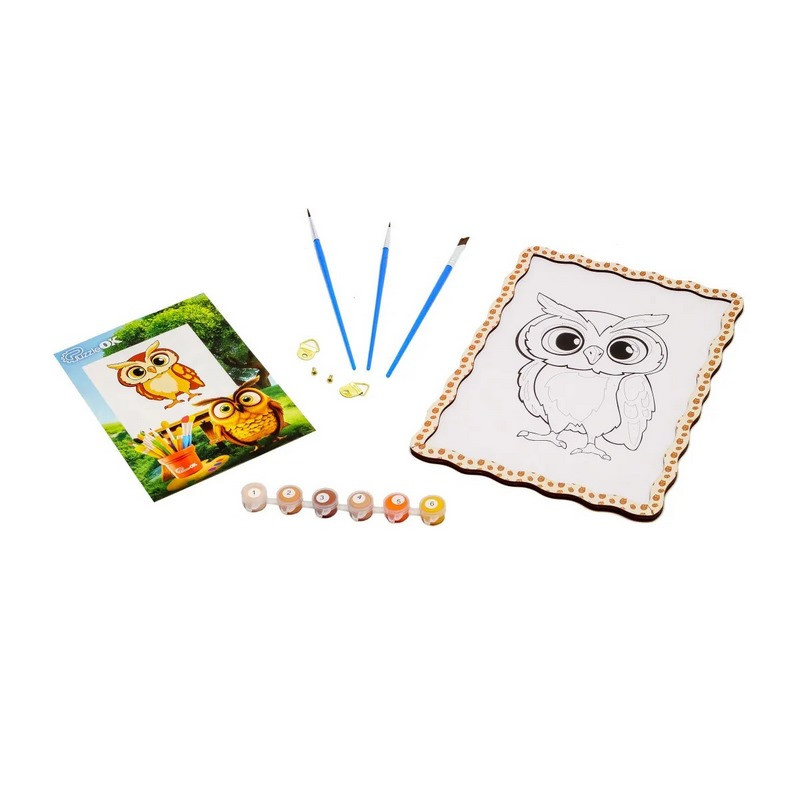 Дитячий набір для розпису по дереву 