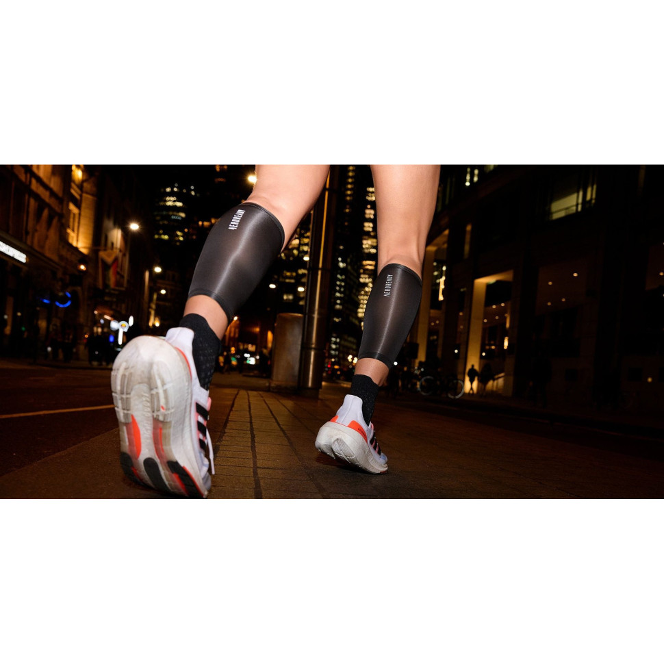 Компрессионные накладки на икры Climacool Compression Calf Sleeve Adidas ADSL-13013BK, черный, S/M