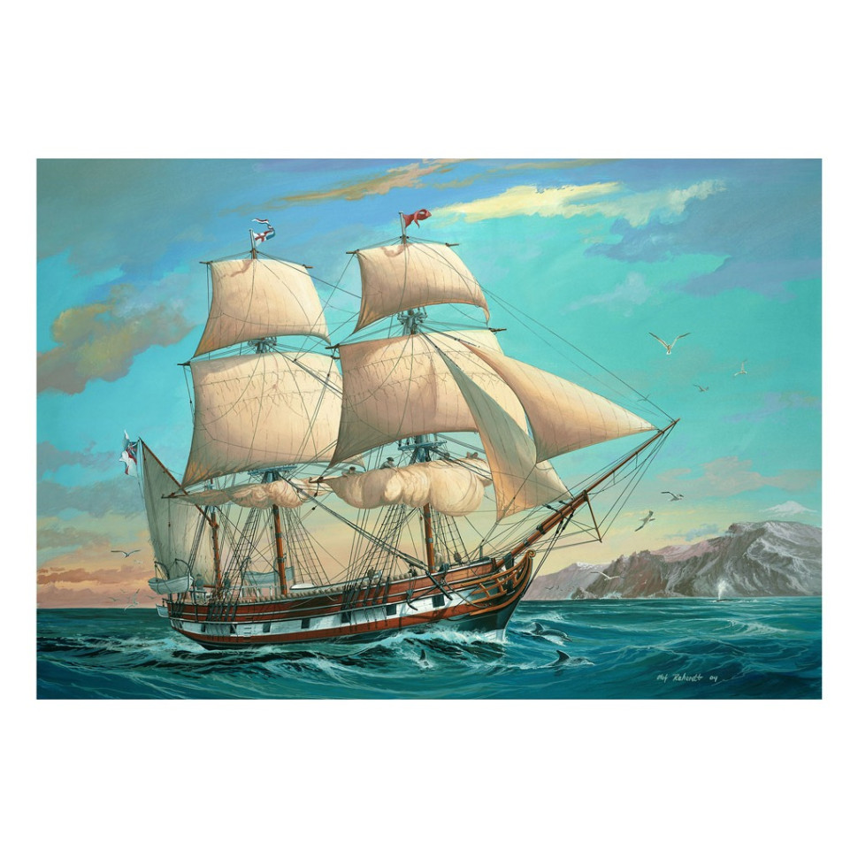 Збірна модель-копія Барк H.M.S. Beagle Revell RVL-05458 рівень 4, 1:96