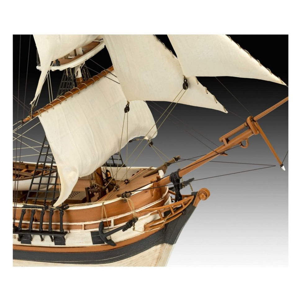 Збірна модель-копія Барк H.M.S. Beagle Revell RVL-05458 рівень 4, 1:96