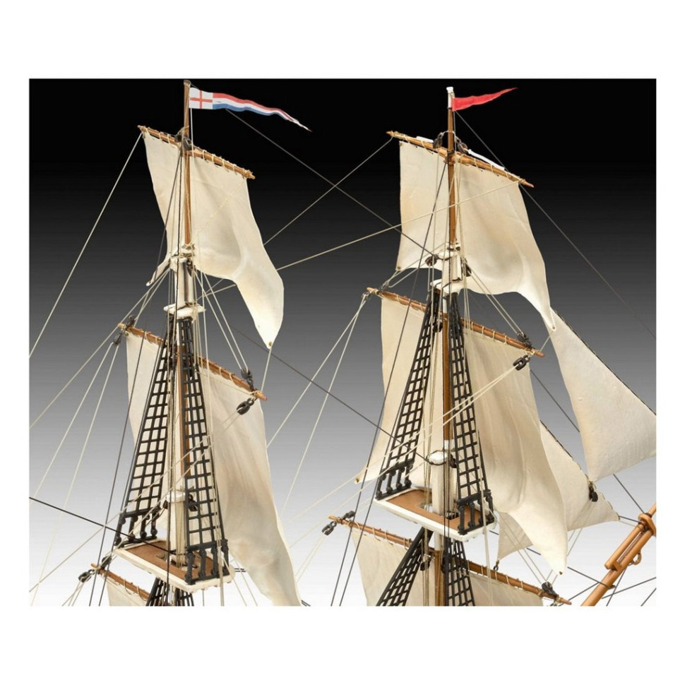 Збірна модель-копія Барк H.M.S. Beagle Revell RVL-05458 рівень 4, 1:96