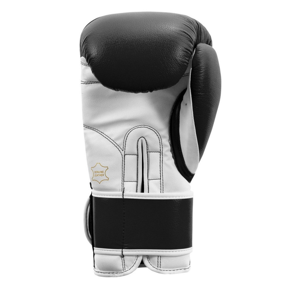 Боксерские перчатки Boxing Pro Style Leather Gloves 3.0 TITLE TVVTG3 12 BK/WH 12 унций (бинты в комплекте)