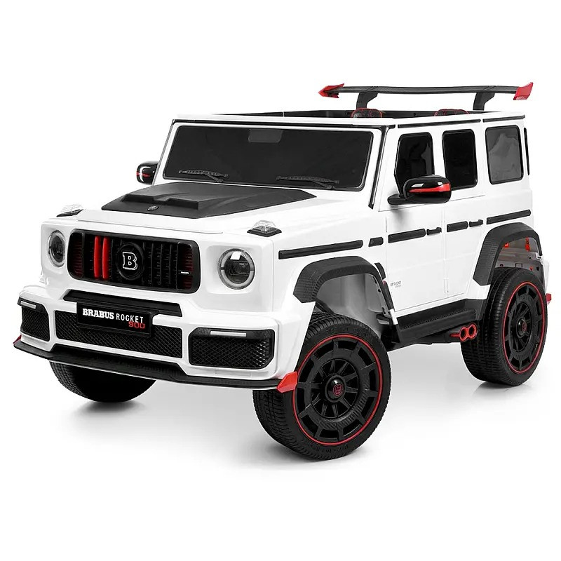 Дитячий електромобіль Джип Bambi M 6404EBLR-1(24V) до 40 кг, білий