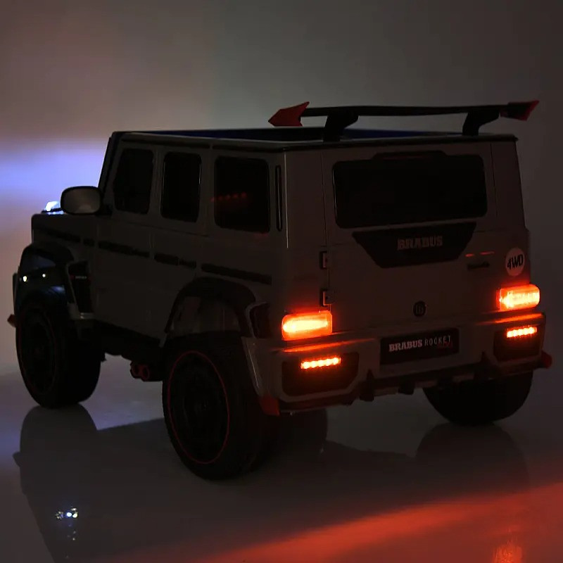 Дитячий електромобіль Джип Bambi M 6404EBLR-1(24V) до 40 кг, білий