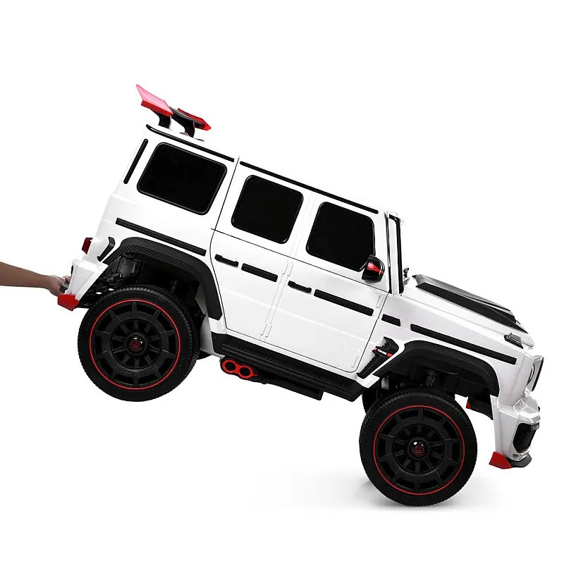 Дитячий електромобіль Джип Bambi M 6404EBLR-1(24V) до 40 кг, білий