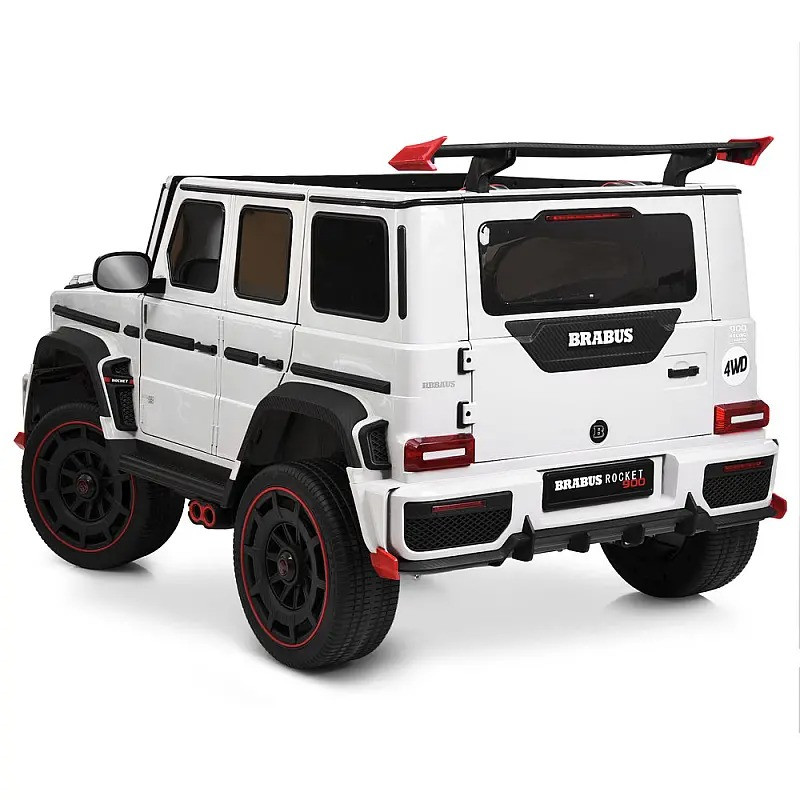 Дитячий електромобіль Джип Bambi M 6404EBLR-1(24V) до 40 кг, білий