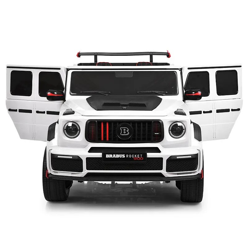 Дитячий електромобіль Джип Bambi M 6404EBLR-1(24V) до 40 кг, білий