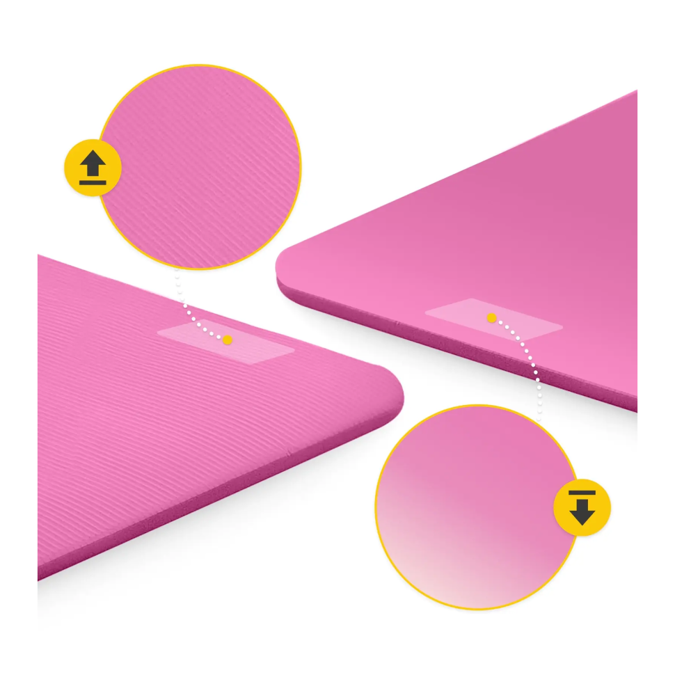 Килимок для йоги NBR 4FIZJO P-5905973405669 рожевий 180 x 60 x 1.5 см