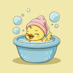 Картина по номерам "Кря-Кря" &copy;arttem_illustration Art Craft 15613-AC 30х30 см