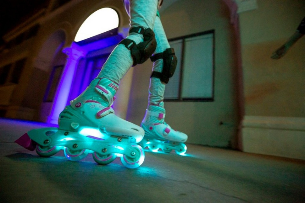 Детские ролики Inline Neon NT08T4 размер 34-37 бирюзовый