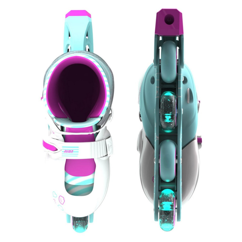 Детские ролики Inline Neon NT08T4 размер 34-37 бирюзовый