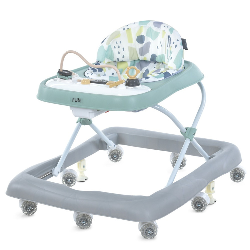 Ходунки дитячі FUN El Camino ME 1184 Green, світлові та звукові ефекти