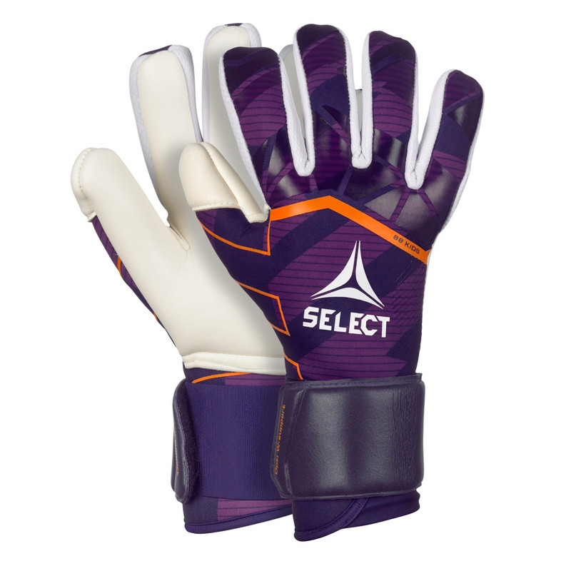 Перчатки вратарские GOALKEEPER GLOVES 88 KIDS v24 Select 602881-990-4 фиолетовый, белый 15,5 см