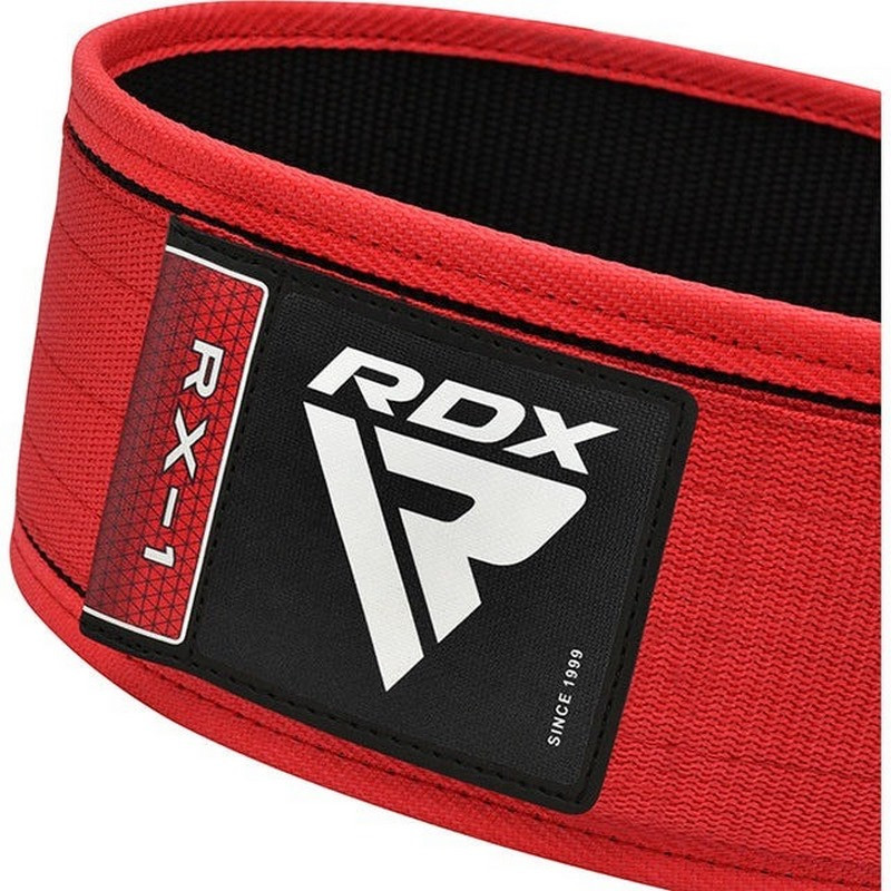 Пояс для важкої атлетики RX1 weight lifting belt RDX Inc Limited WBS-RX1R-XL, розмір XL