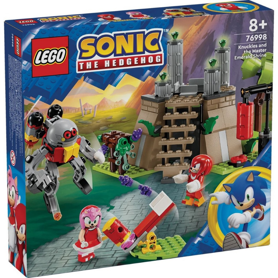 Конструктор Sonic the Hedgehog Наклз і вівтар майстра Смарагда LEGO 76998, 325 деталей