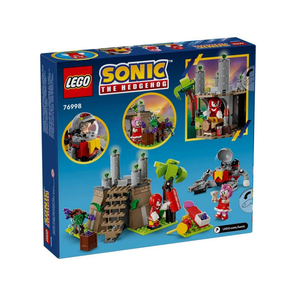 Конструктор Sonic the Hedgehog Наклз і вівтар майстра Смарагда LEGO 76998, 325 деталей