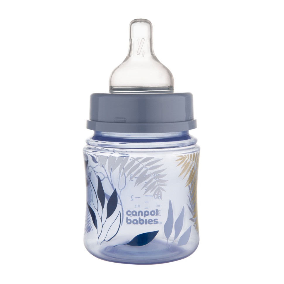 Бутылочка антиколиковая с широким отверстием Easystart Gold Canpol babies 35/239_blu 120 мл