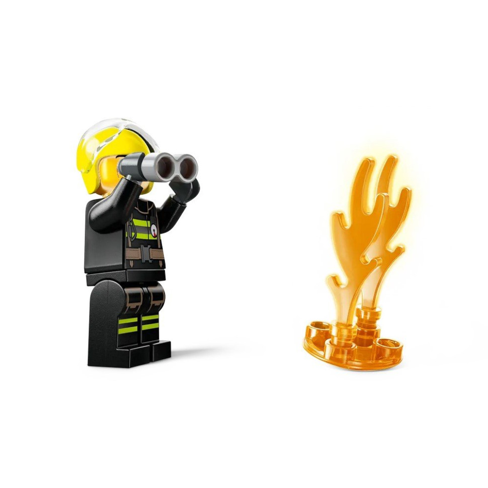 Конструктор Пожежний рятувальний вертоліт LEGO 60411, 85 деталей