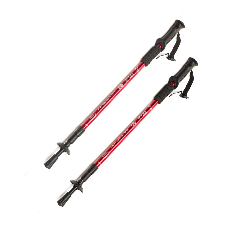 Трекинговые палки с прямой ручкой Gemini Sport TG2019-2RED, красный