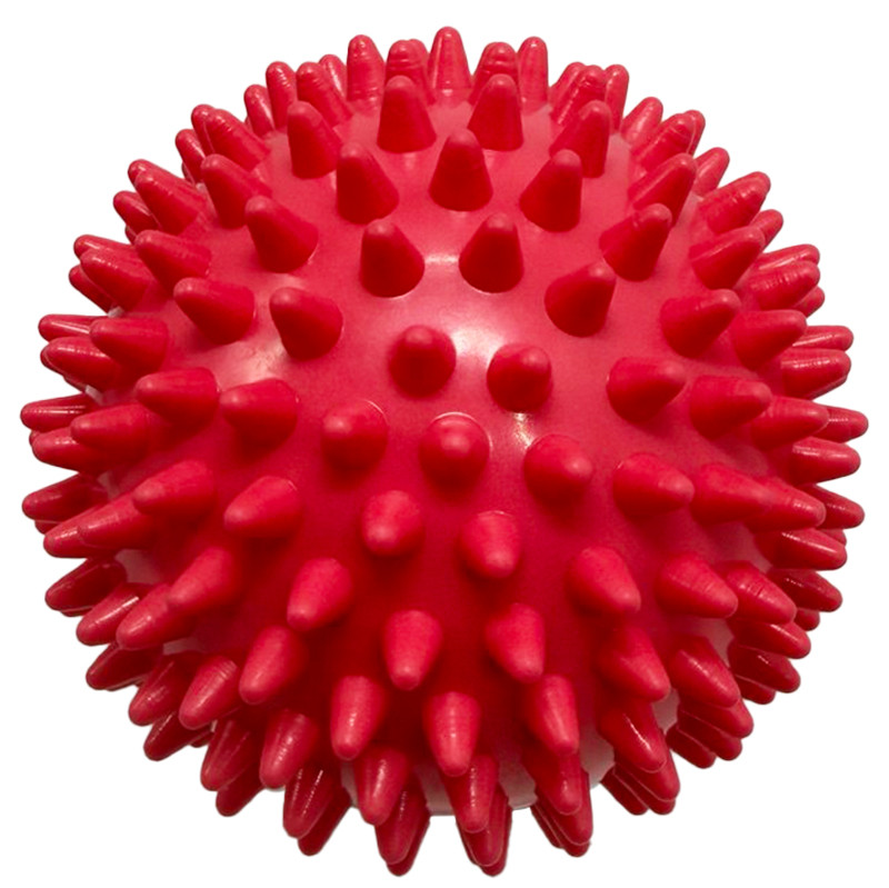 М'яч масажний Bambi MS 2096-2(Coral) розмір 7,5 см, кораловий