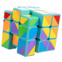 Кубик Рубіка Райдужний 3х3 Зелений Smart Cube SC364
