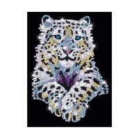 Набор для творчества Sequin Art BLUE Snow Leopard SA1404