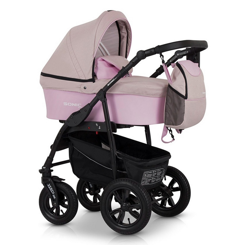 Коляска універсальна 3 в 1 Verdi Sonic Plus 9023-VSP-17 до 15 кілограмів