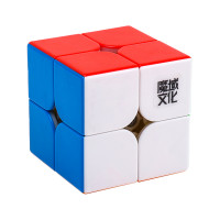 MoYu 2x2 WeiPo WRM stickerless | Кубик МоЮ WR M 2x2 магнитный MYWP004