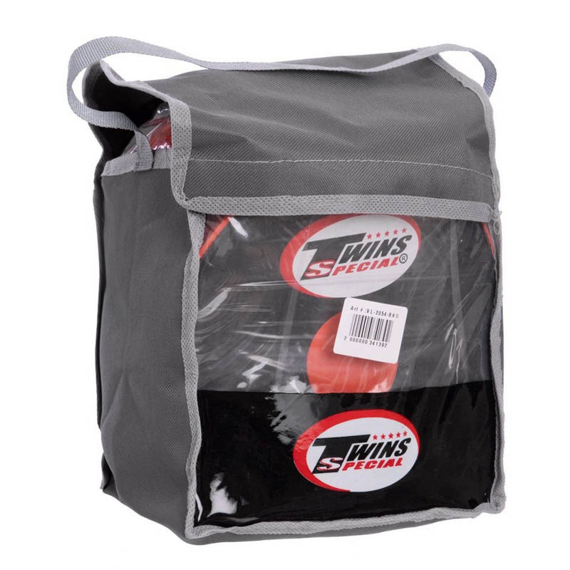 Лапи вигнуті для боксу та єдиноборств Twins Special VL-2054-BGR чорний-салатовий 2 шт 18х18х8 см