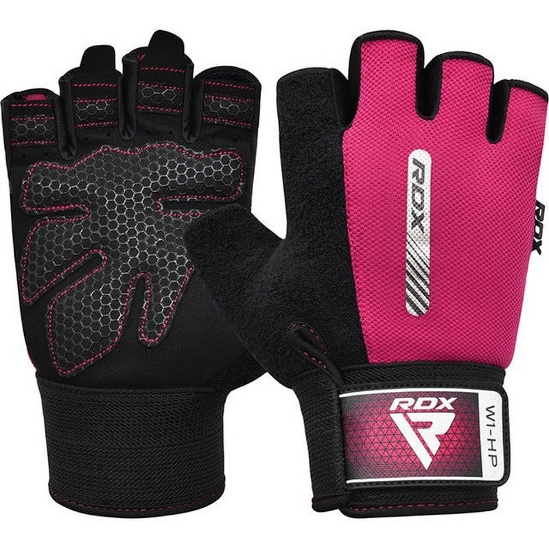 Перчатки для фитнеса W1 Half RDX Inc Limited WGA-W1HP-M Pink, M